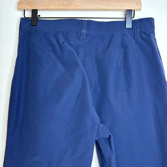Lauren Ralph‎ Lauren Petite Navy Blue Flat Front Casual Pants Womens Size 8P - Picture 7 of 8